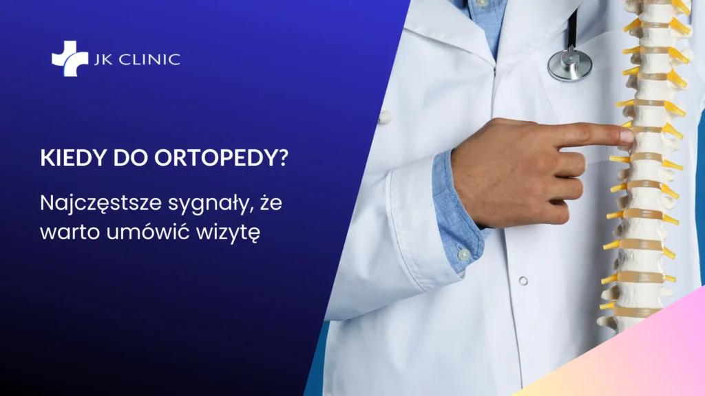 Badanie ortopedyczne z wykorzystaniem USG w nowoczesnej klinice medycznej